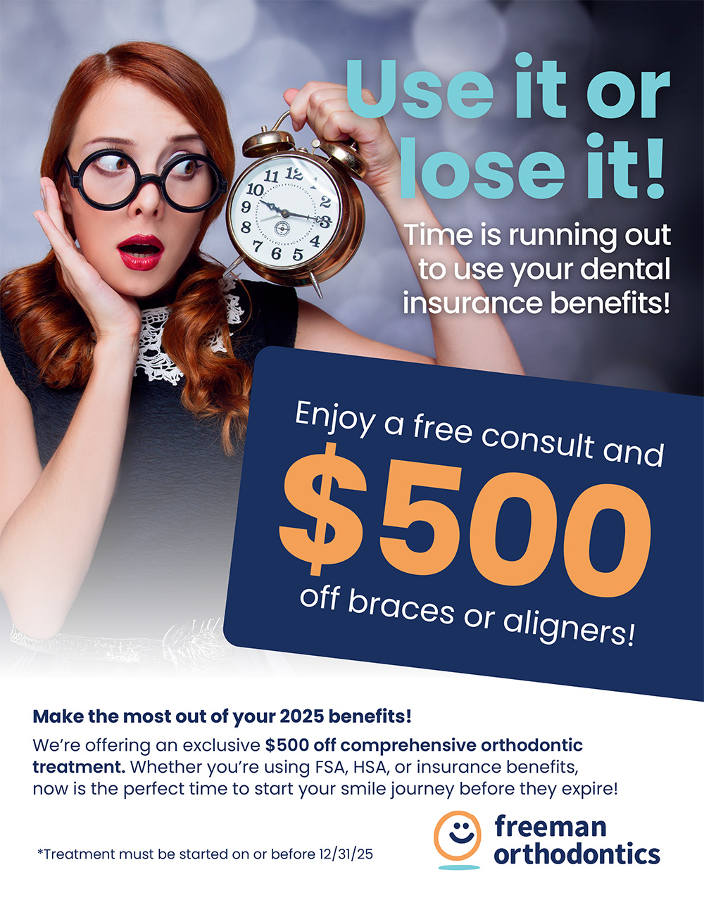 use it or lose it promo